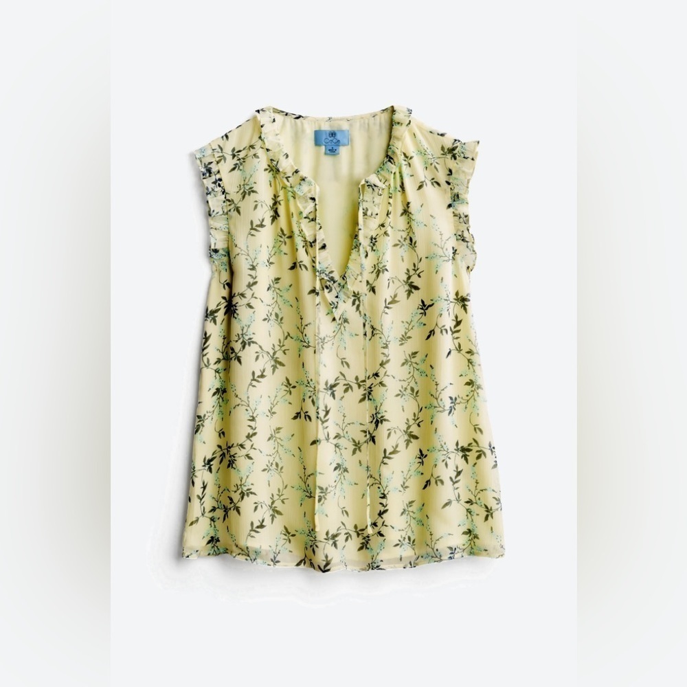 NWT CECE SPORTSWEAR
Emmet Tie-Neck Blouse